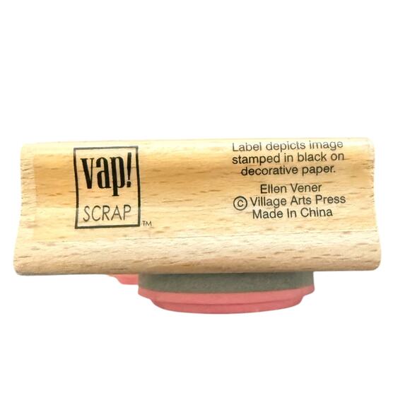 Vap Scrap Golf Ball Rubber Stamp NEW - Picture 4 of 4